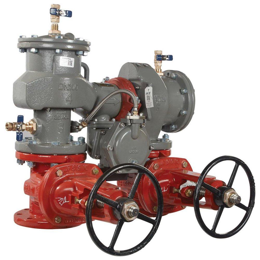 FEBCO LF880V-FS 8 in. Reduced Pressure Zone Assembly with OS&Y Gate Valves and Flood Sensor