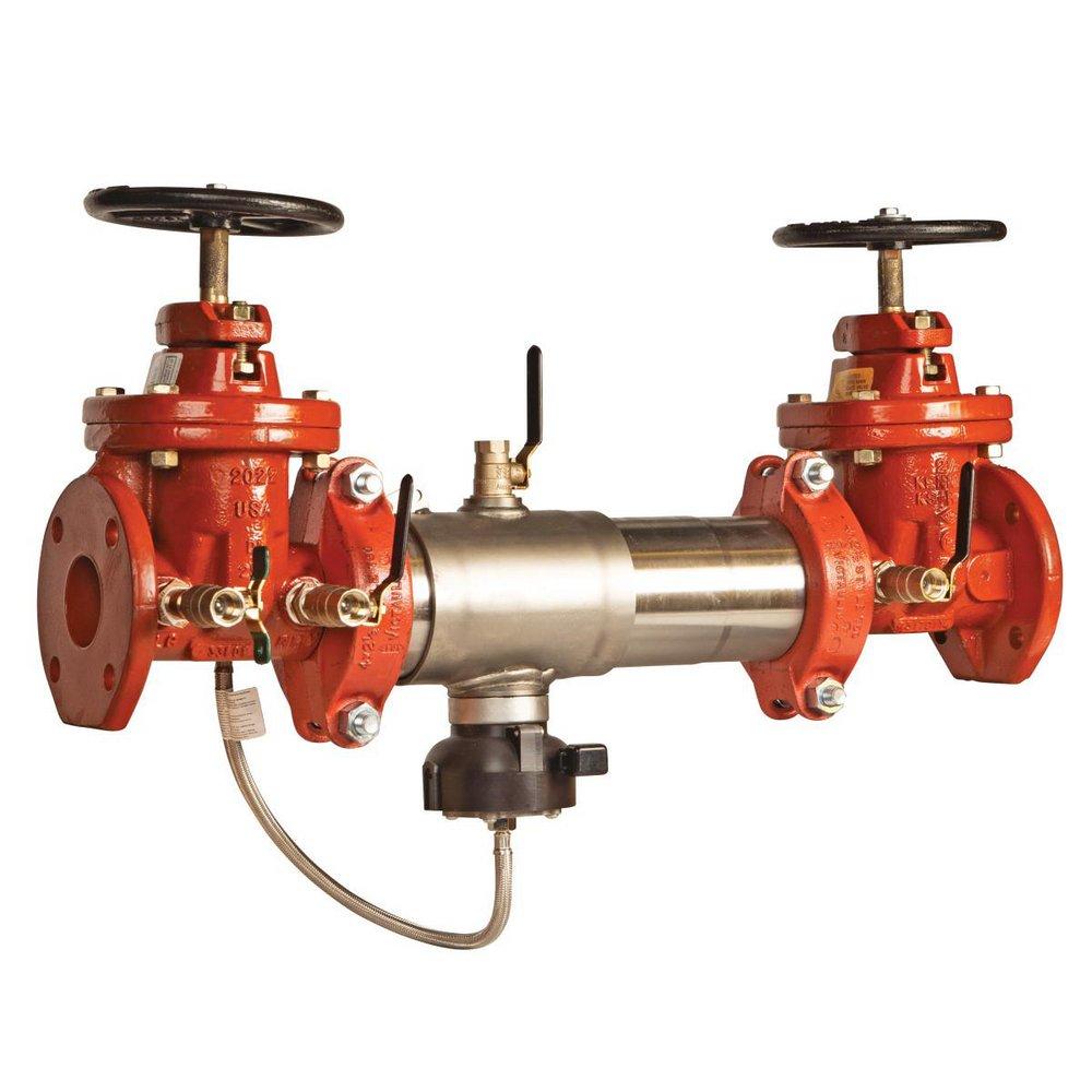 Watts Series 957-FS 10 in. Stainless Steel Flanged Backflow Preventer