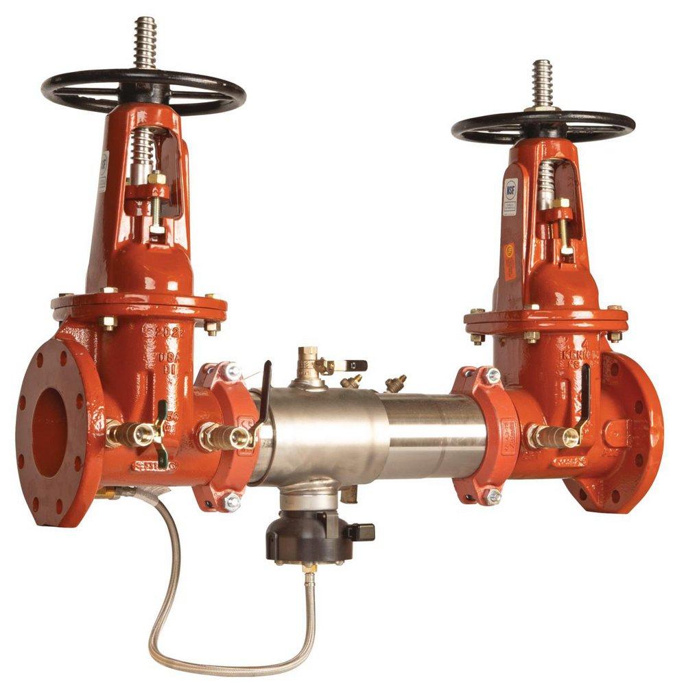 Watts Series LF957RPDA 8 in. Reduced Pressure Detector Assembly with OS&Y Gate Valves and Flood Sensor