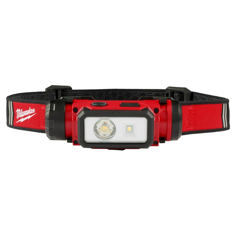 Milwaukee® REDLITHIUM™ LED Rechargeable Headlamp