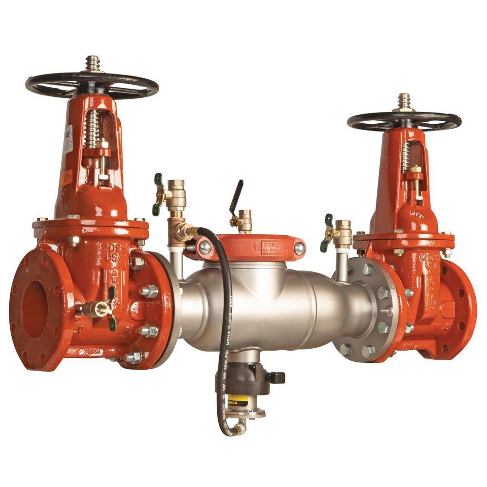 Ames Fire & Waterworks Series 4000SS 3 in. Stainless Steel Flanged 175 psi Backflow Preventer