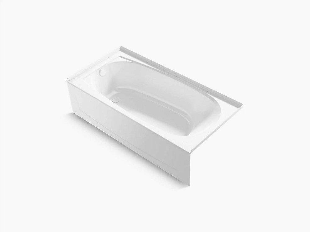 Sterling Performa™ 60 x 29 in. Alcove Bathtub with Left Drain
