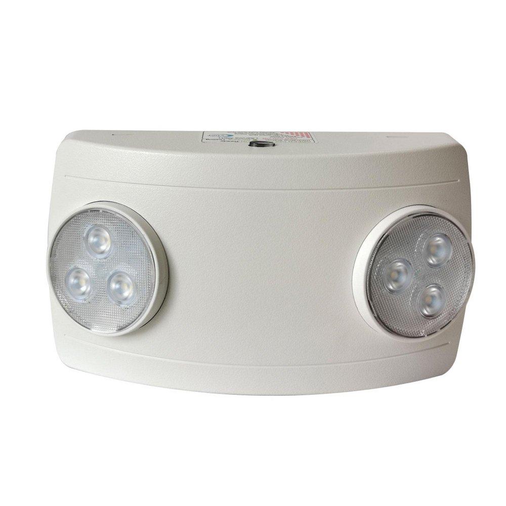 RP Lighting Russell 7 in. Compact High Output Emergency Light with Adjustable Wide Lens