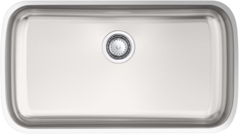 Sterling McAllister® 31-3/8 in. Undermount Stainless Steel Single Bowl Kitchen Sink