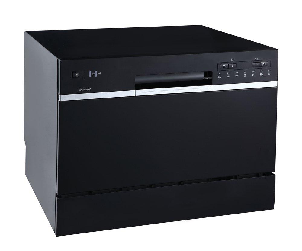 21-5/8 in. Countertop Dishwasher in Black