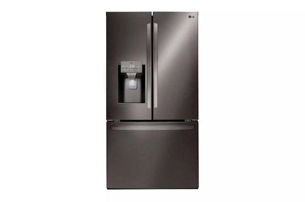 27.7 cu. ft. French Door Refrigerator in Black Stainless Steel