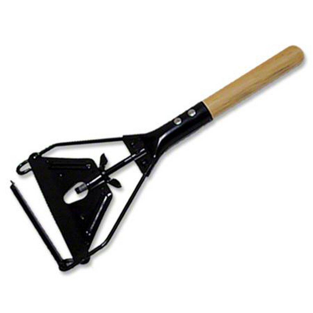 Abco Deluxe Series 60 in. Wood Wet Mop Handle in Clear (Case of 6)