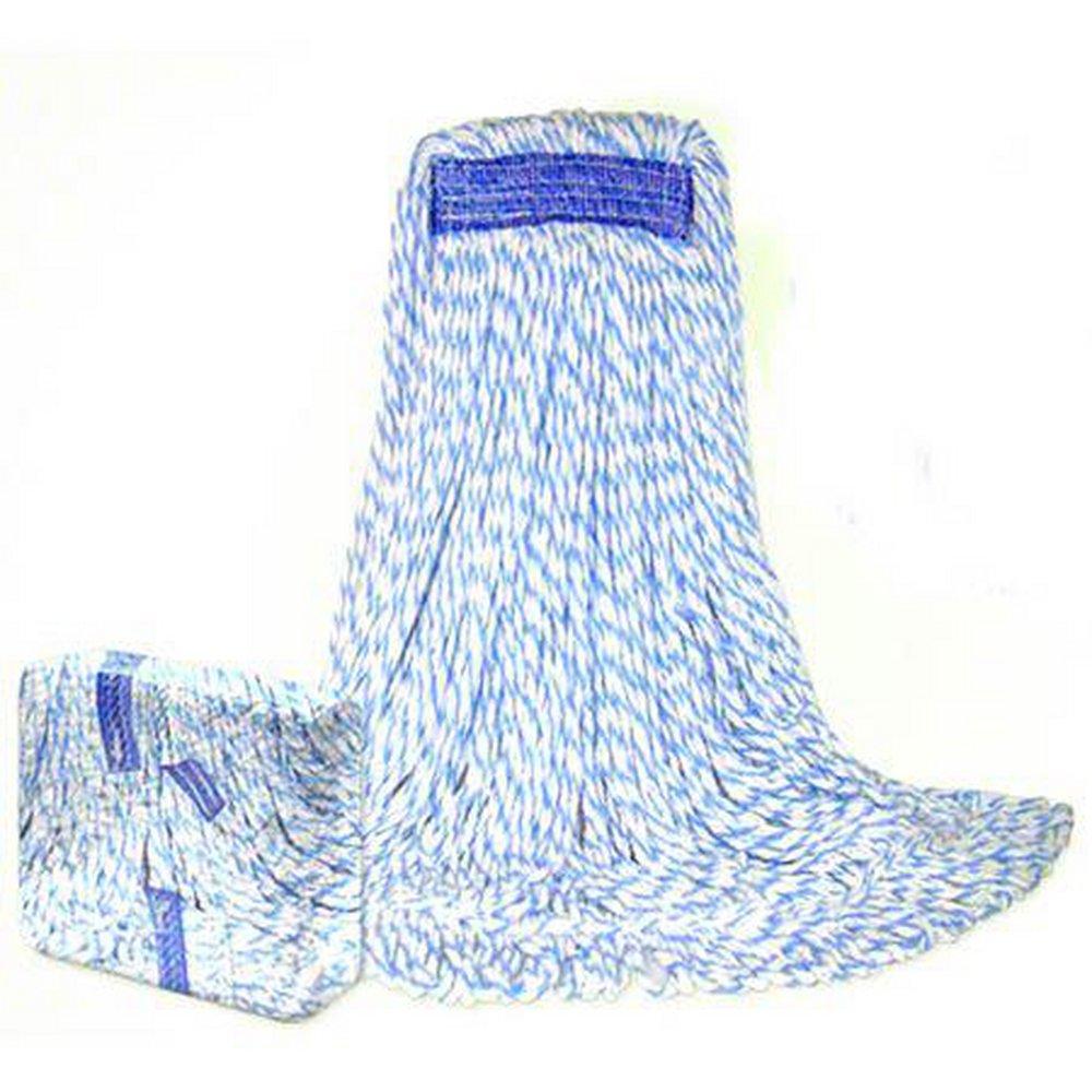 Medium Synthetic Fiber Mop in Blue (Case of 12)