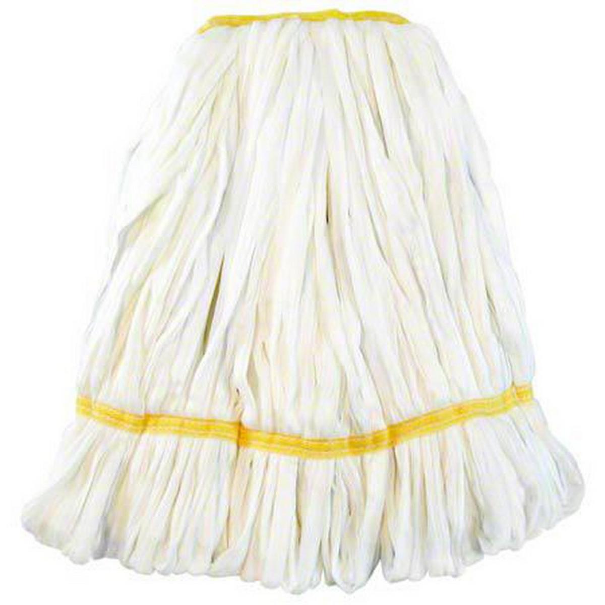 41 in. Fiber and Synthetic Fiber Mop in White (Case of 12)