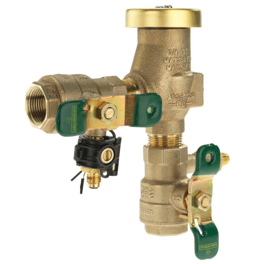 Watts 800M4QT 3/4 In. Bronze Anti-Siphon Vacuum Breaker Backflow Preventer with Freeze Sensor