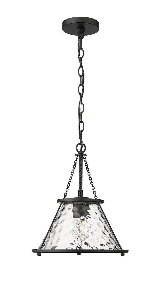 Millennium Lighting Javis 1-Light Pendant Light in Matte Black