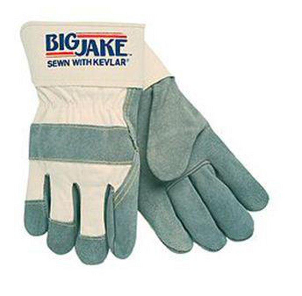 Memphis Glove Big Jake® Big Jake Extra Large Leather Kevlar Palm Work Gloves (1 Pair)