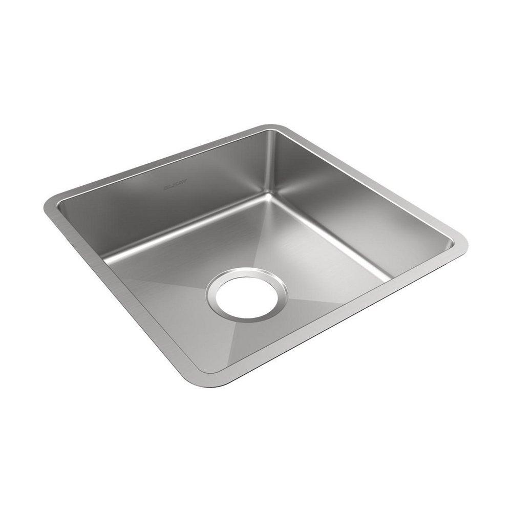 Elkay Crosstown® 16-1/2 in. Undermount Stainless Steel Single Bowl Kitchen Sink