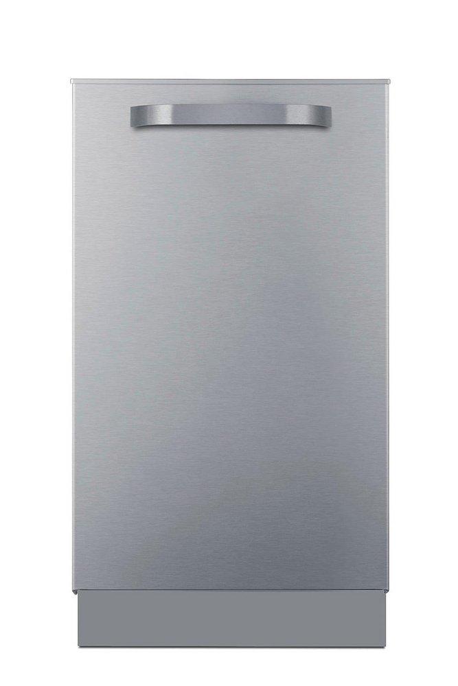 17-1/2 in Built-In Dishwasher in Stainless Steel