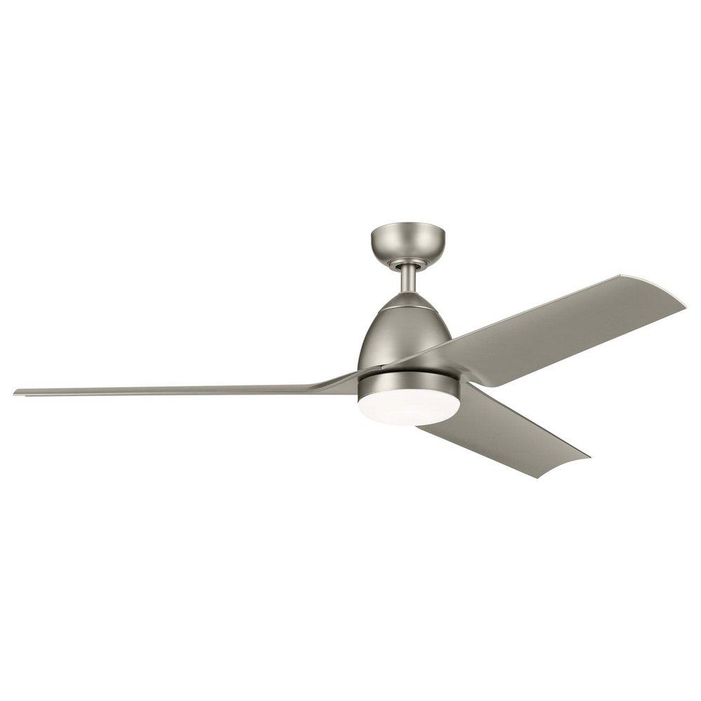 Kichler Lighting Fit 52in. Indoor 5-Blade Brushed Nickel Ceiling Fan