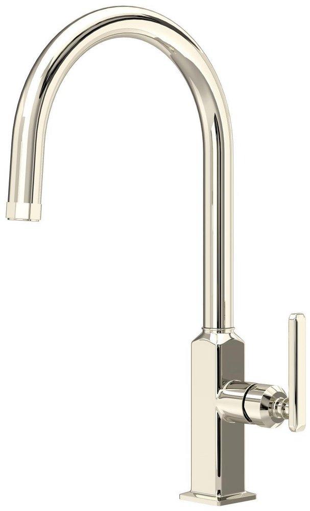 ROHL® Apothecary Single Handle Pull Down Kitchen Faucet in Polished Nickel