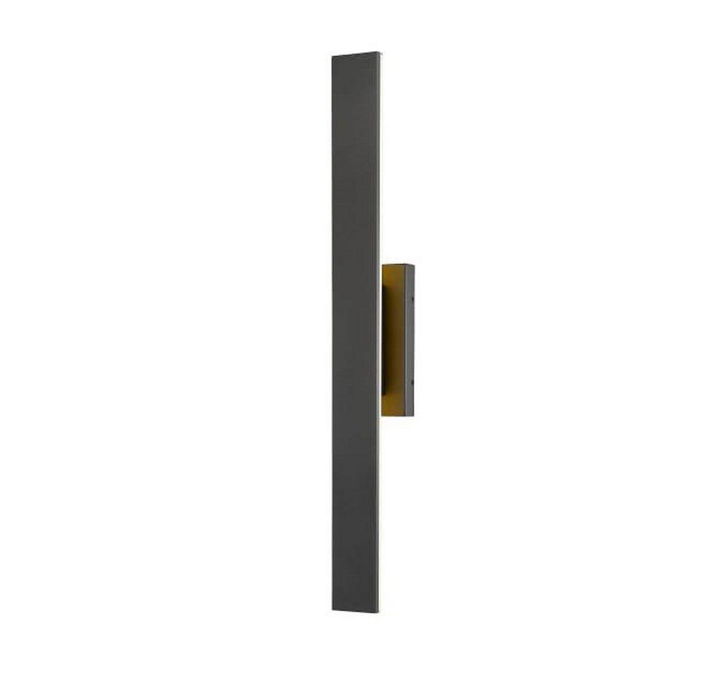 Z-Lite Stylet 5006 Series 36W 1-Light Outdoor Wall Sconce in Black