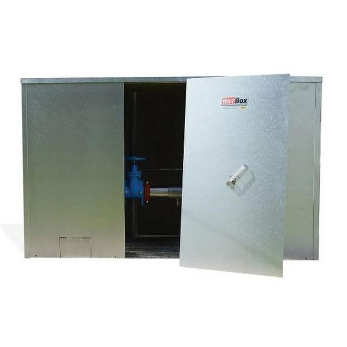 172 x 38 x 80 in. Backflow Preventor Aluminum Hot Box Station