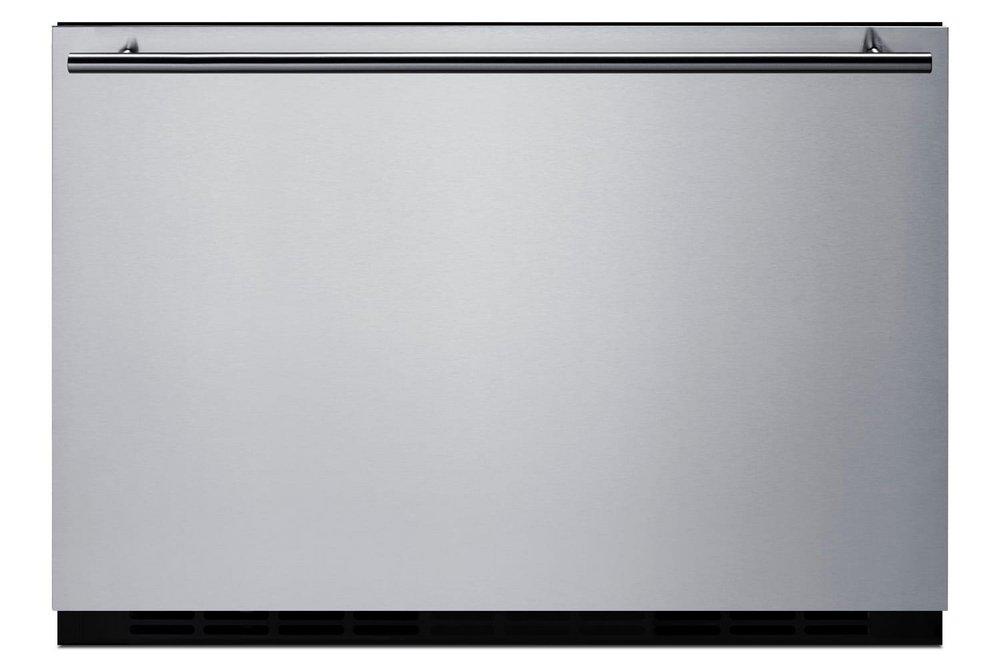 2 cu. ft. Compact Refrigerator in Stainless Steel