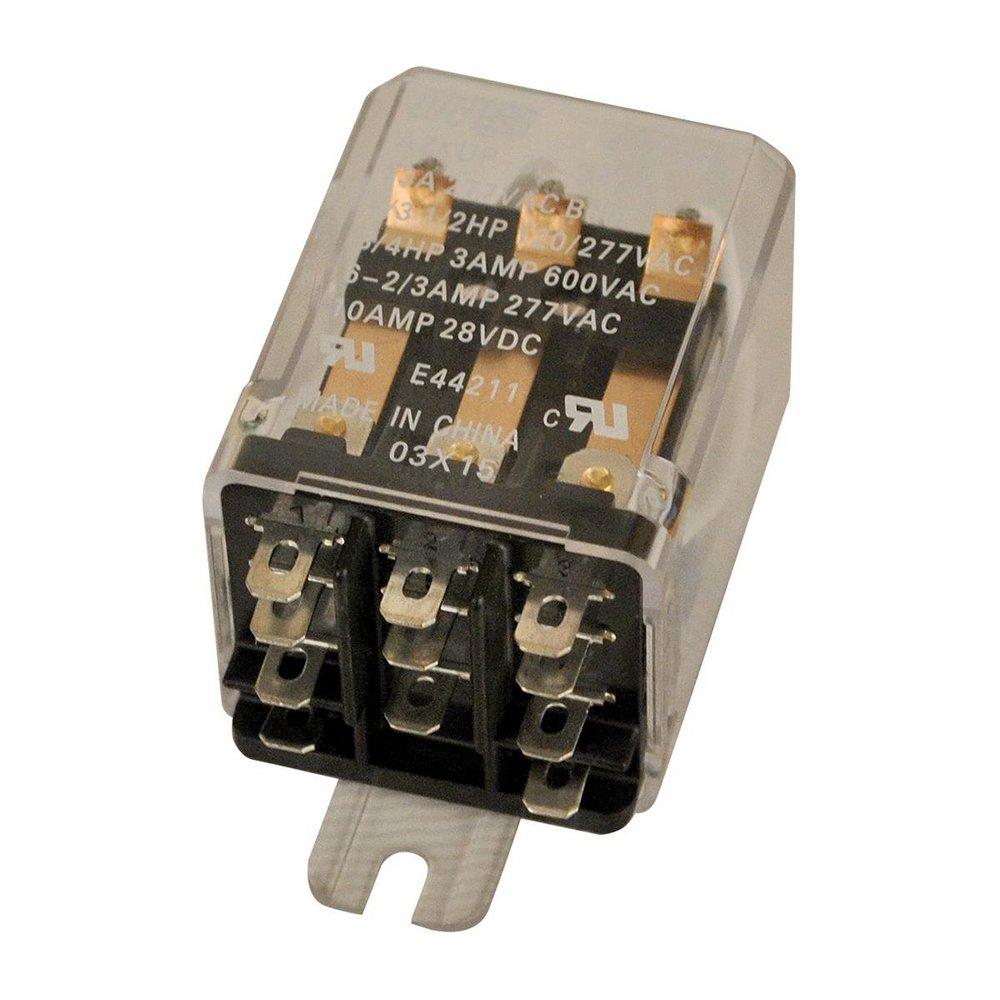 24 V 11 A Triple Pole Double Thread Relay