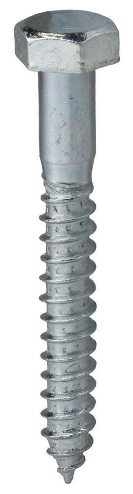 1/4 x 2 in. Hex Head Lag Bolt 100-Pack