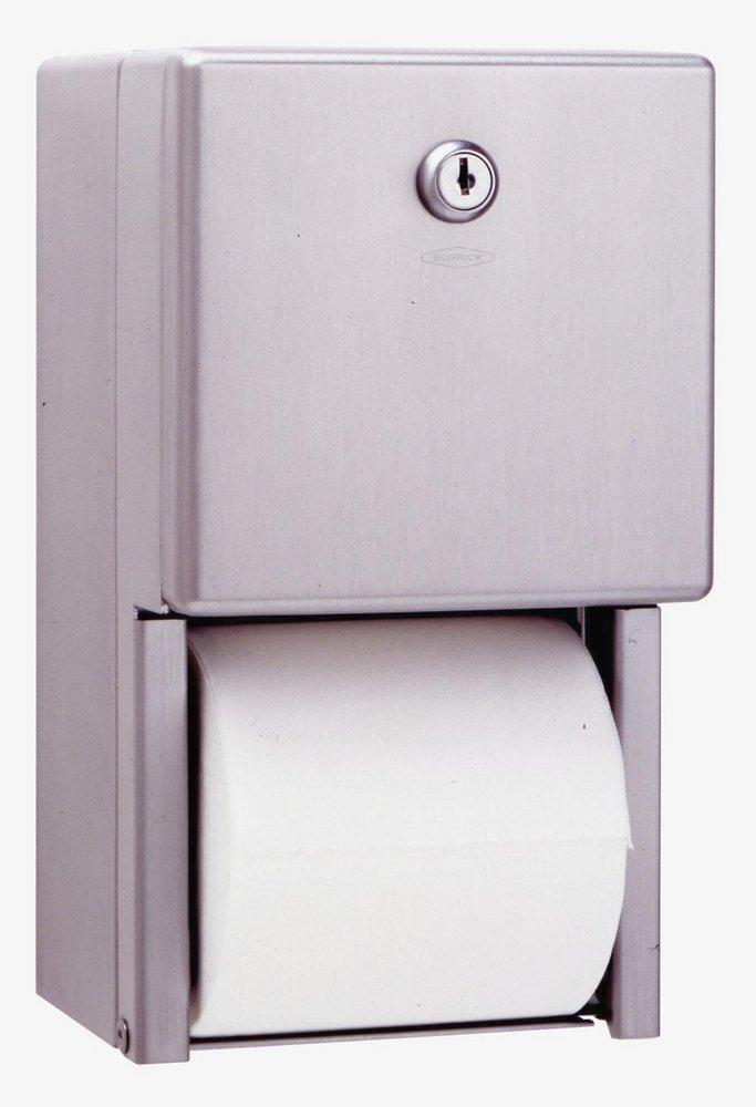 Multi Roll Tissue Dispenser in Stainless Steel