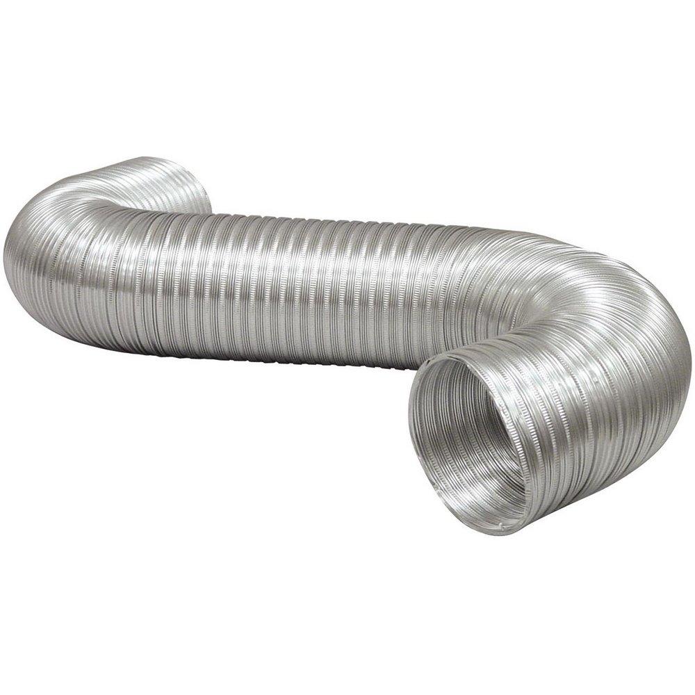 3 in. x 8 ft. Silver Uninsulated Flexible Air Duct