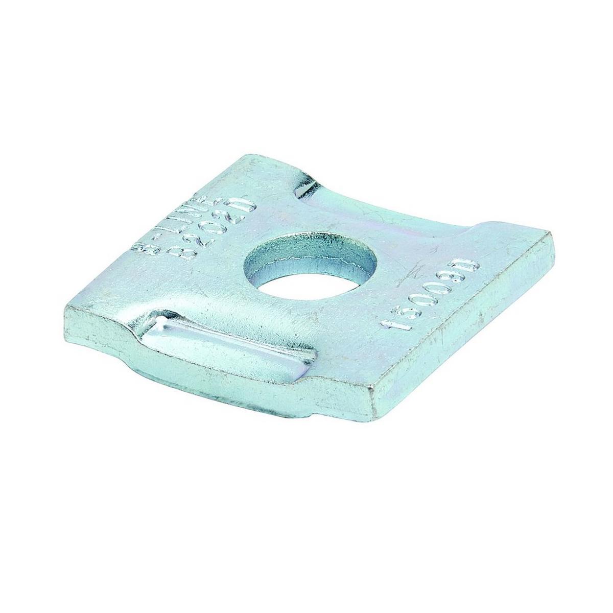 Eaton B-Line Series B202 Series 1/2 in. Zinc Plated Steel Square Channel Washer