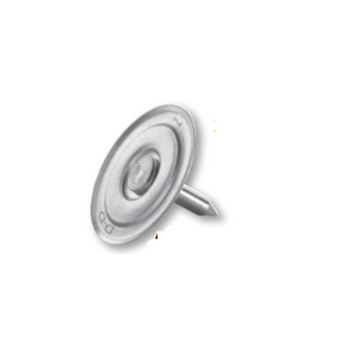 Pin with Dished Washer for 1 in. High Density Duct Liner