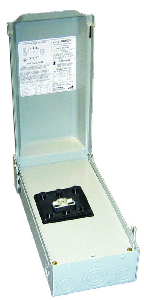 MARS Series 833 60A Three Phase Fused Disconnect