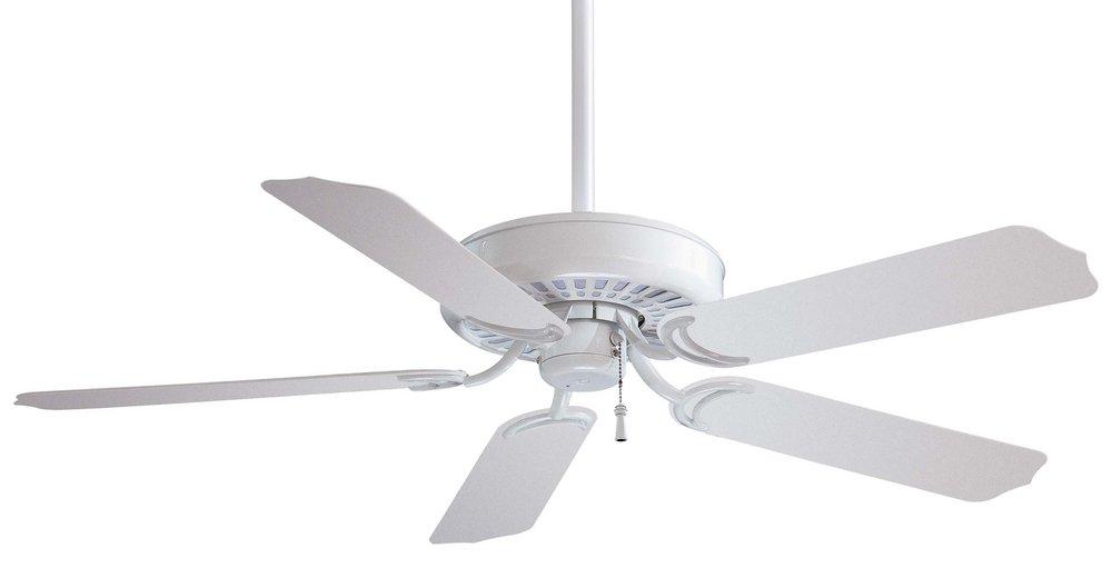 Minka Aire Sundance™ 52 in. 5-Blade Ceiling Fan in White