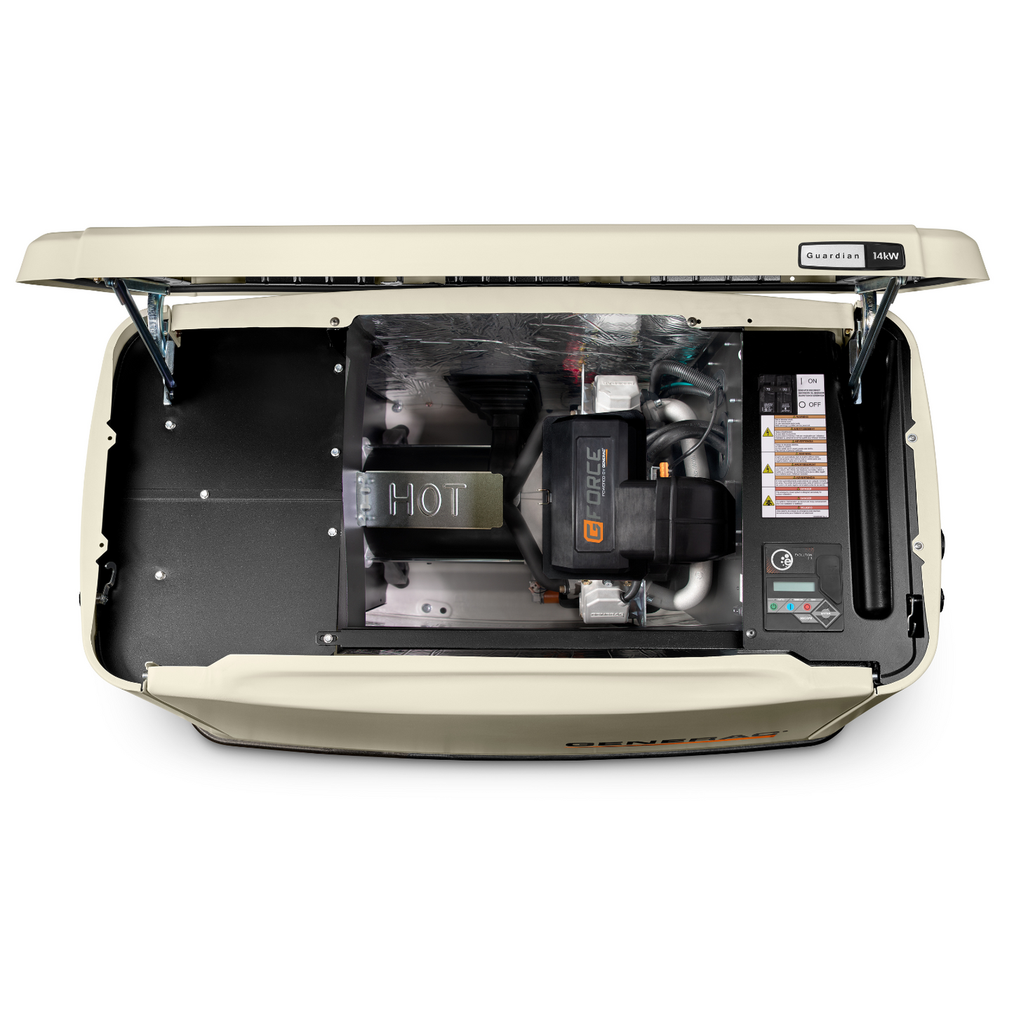 Standby Generator, 14kW | With 16-Circuit Transfer Switch | WiFi Enabled