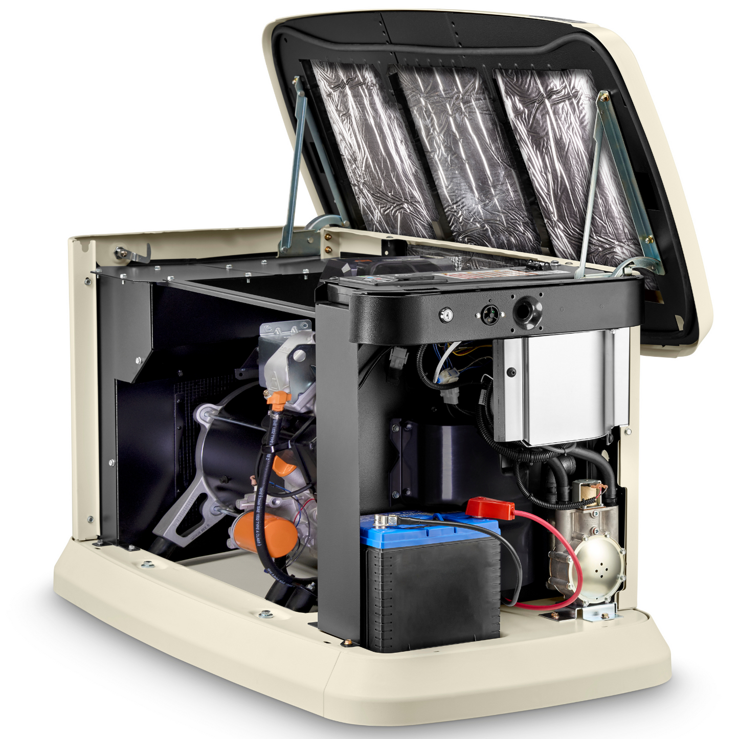 Standby Generator, 14kW | With 16-Circuit Transfer Switch | WiFi Enabled