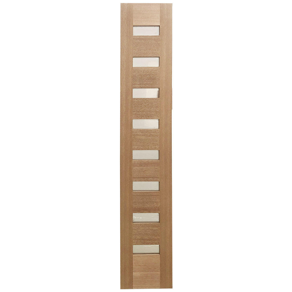 14x80 in. Mahogany Side Lite Slab | 8 Lite
