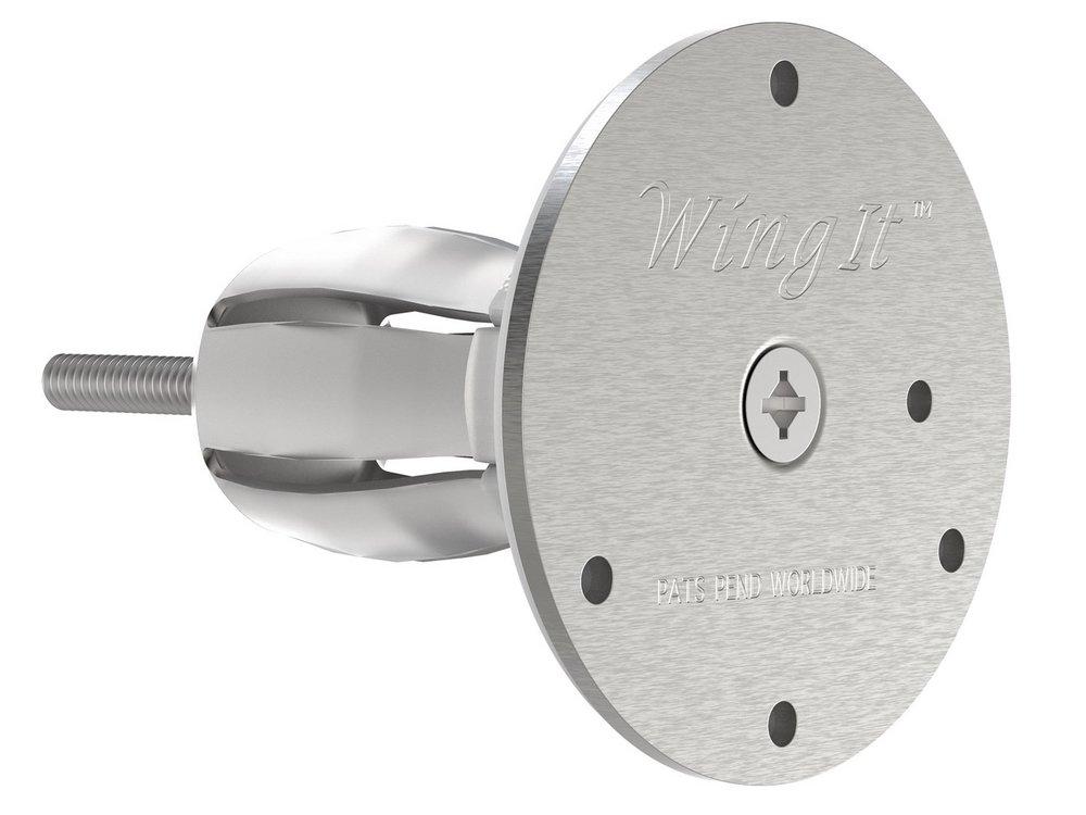 2-3/4 in. Grab Bar Fastener in Satin