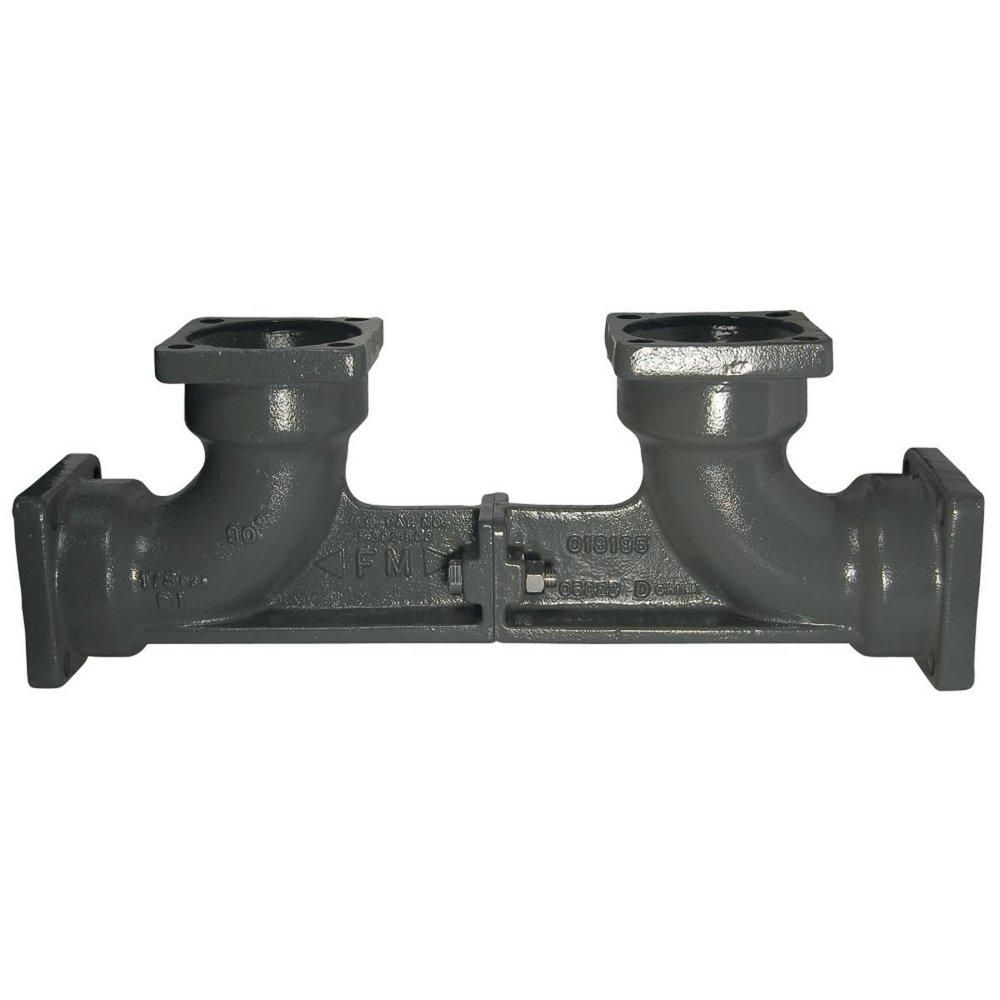 Febco Series 611 Mechanical Joint 10 in. Fusion Epoxy Coated Ductile Iron BFP Valve Setter