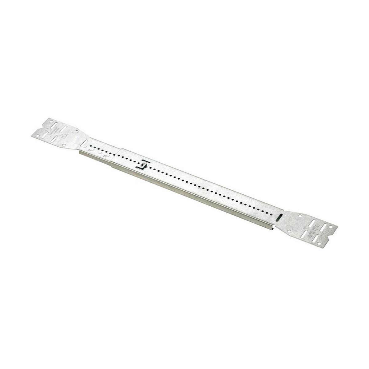 11 in. - 18 in. Pregalvanized Telescoping Box Mounting Bracket