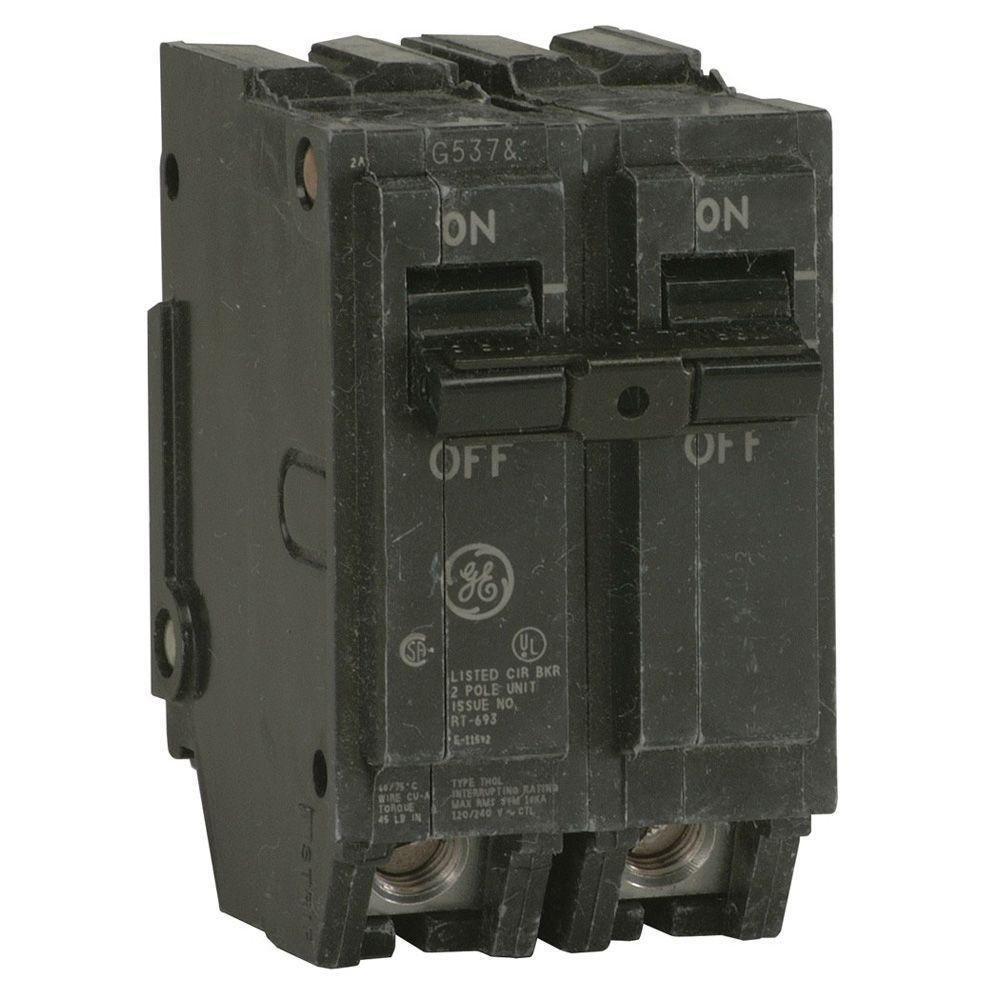 3-1/2 in. 60 Amp 2-Pole Circuit Breaker