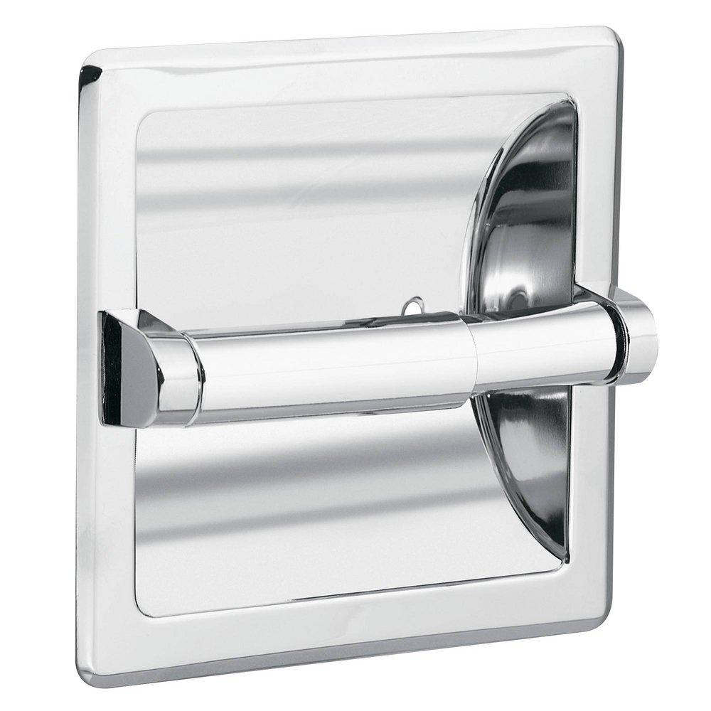 Moen Donner Recessed Mount Toilet Tissue Holder in Polished Chrome