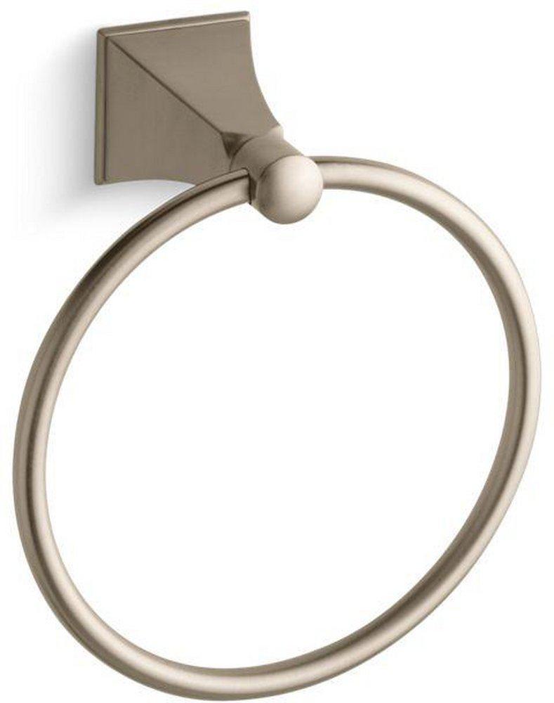 KOHLER Memoirs® Round Closed Towel Ring in Vibrant Brushed Bronze
