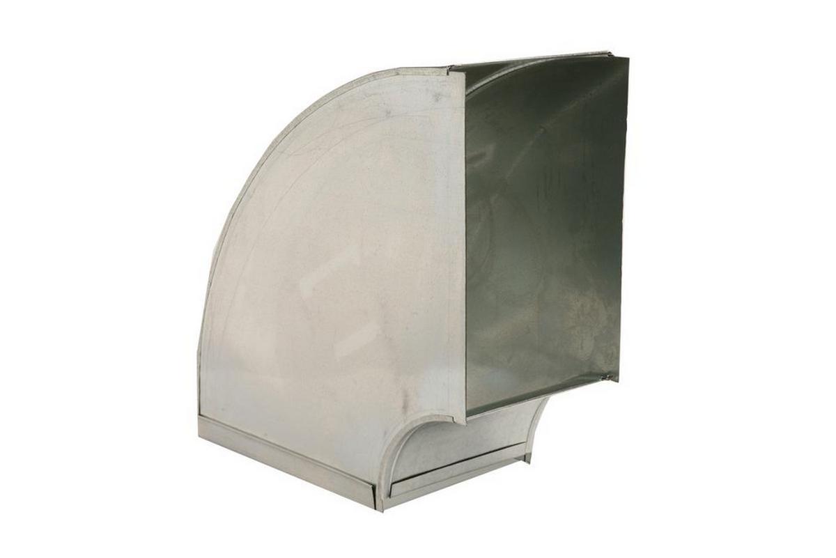 14 in. x 8 in. Longway Flat 90° Trunk Duct Elbow