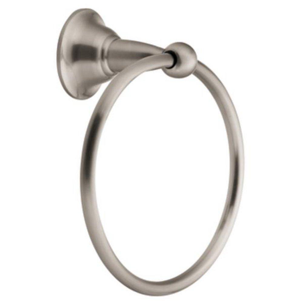 Moen Sage® Round Closed Towel Ring in Brushed Nickel