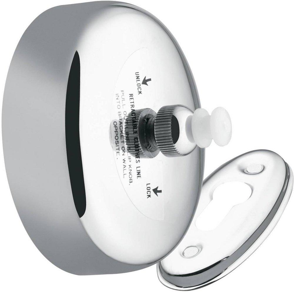 Moen Donner® Hotel/Motel Retractable Clothesline Polished Chrome