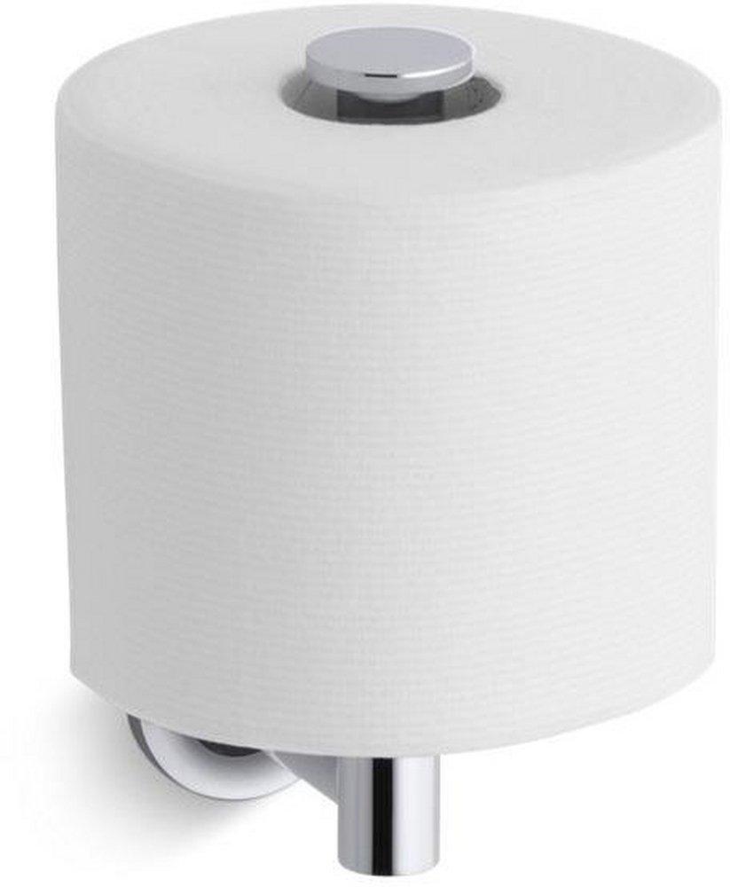 KOHLER Purist® Wall Mount Toilet Tissue Holder in Polished Chrome