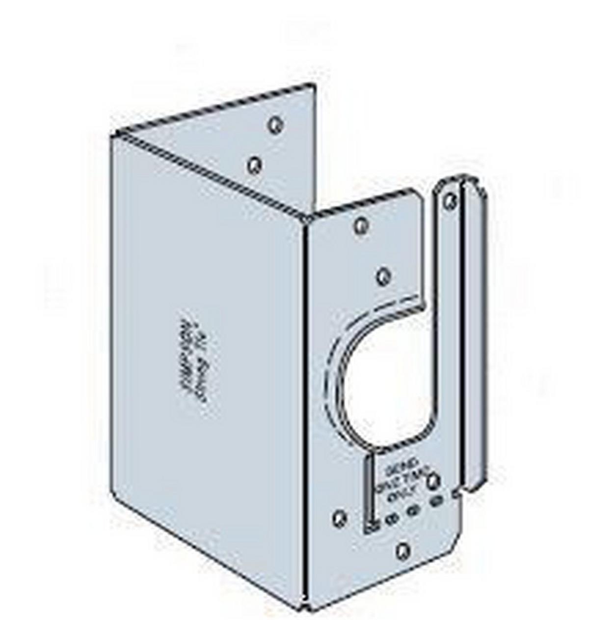 12 x 4-9/16 x 1/4 in. Triple Stud Shoe