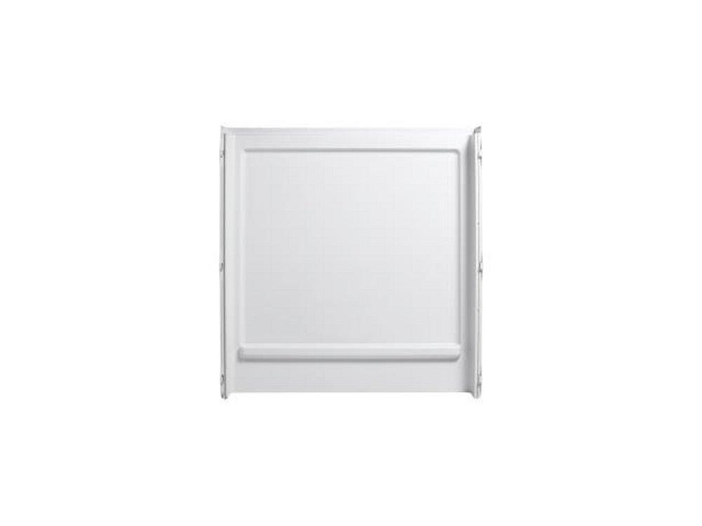 Sterling Advantage™ 63 in. Shower Back Wall with Backer Boards in White