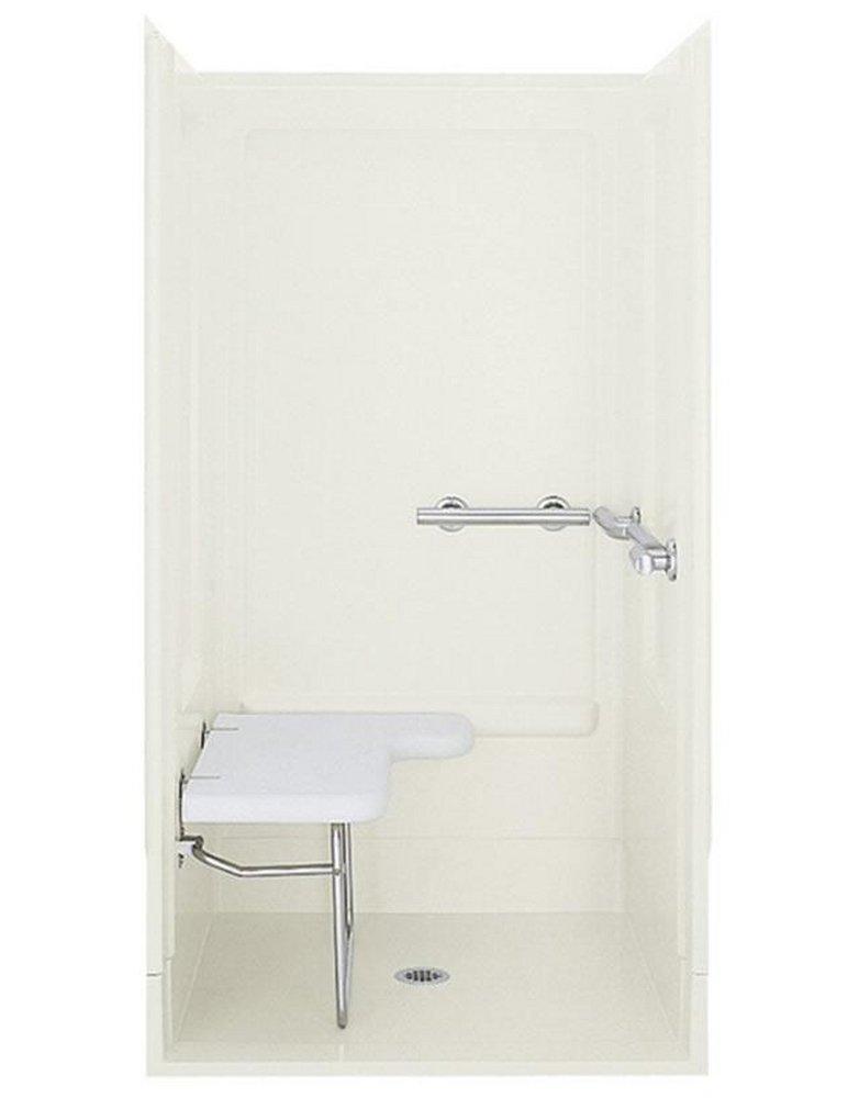 Sterling OC-SS-39 39 x 65-1/4 in. Vikrell Shower Back Wall in White