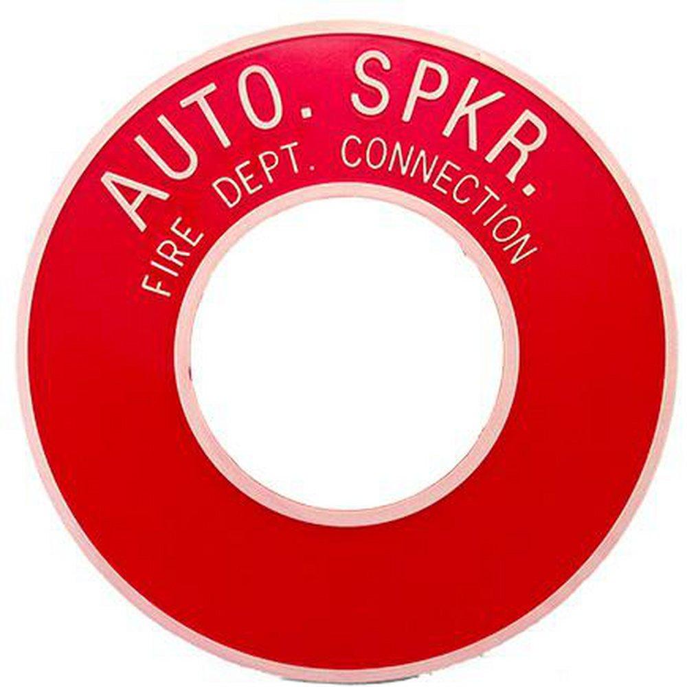 4 x 8 in. Aluminum Fire Department Connection Sign