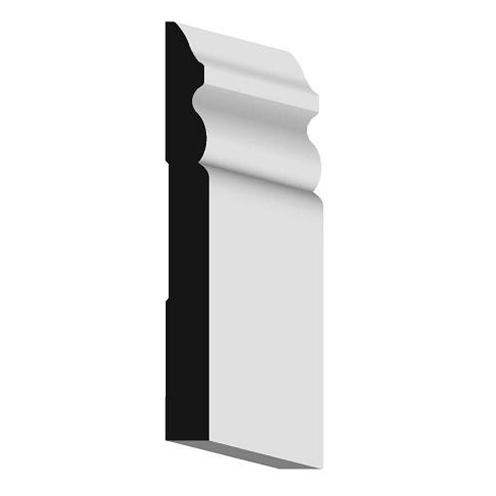Woodgrain Millwork Primed Pine Base 5180 Molding - 5 1/4 in | $2.59 l.f.