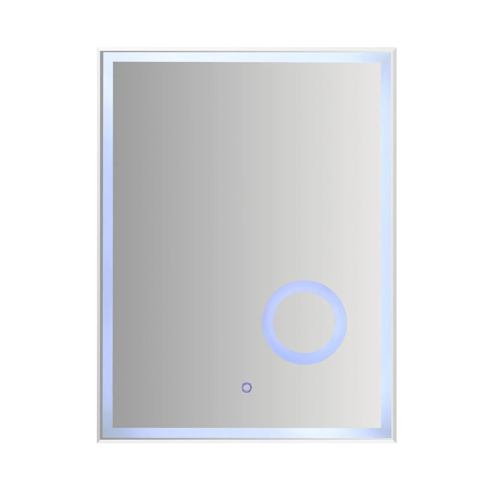 Square LED Bathroom Wall Mirror | 31.5x23.6 in